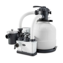 Intex Krystal Clear QX2600 homokszűrős vízforgató 10m3/h + sóbontó #26680