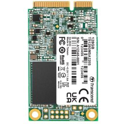 TRANSCEND MSA220S 128GB mSATA SSD, SATA III 6Gb/s (3D TLC), 560MB/s R, 500MB/s W