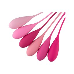 Teazers - 6 db-os kegel golyó szett (pink)