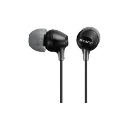 SONY MDREX15LPB.AE, 18-22000 Hz, 16 ohm, 3.5 mm Jack, 1,2 m Vezetékes szilikonos Fülhallgató, Fekete