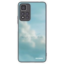 Fekete szilikon tok az alábbi mobiltelefonokra Xiaomi Redmi Note 11 Pro+ 5G - CHASiNG LIGHT