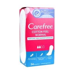 Tisztasági betét Carefree Cotton Feel Normal 34x