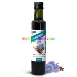 Hidegen sajtolt lenmagolaj, 250ml. Sárga, karakteres ízű, prémium minőség, kívül-belül - Natur Tanya