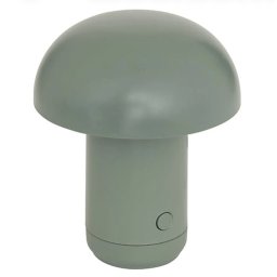 LED asztali lámpa FUNGHI 11,2 cm, zöld