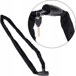 XQmax Biztonsági acéllánc zár 2 db kulccsal, 120 cm