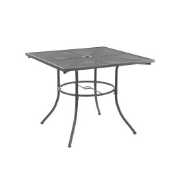 Melfi fém mesh kerti asztal 91,5x91,5x71 cm antracit