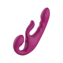 SEX HD Co-op Bliss - felcsatolható csiklókaros vibrátor (lila)