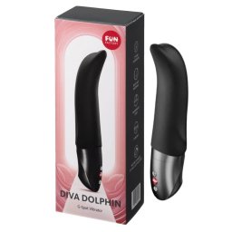 Fun Factory - Diva Dolphin vibrátor (fekete)