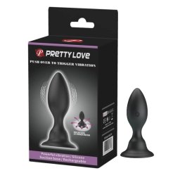 Pretty Love - hajlásra rezgő tapadótalpas anál vibrátor