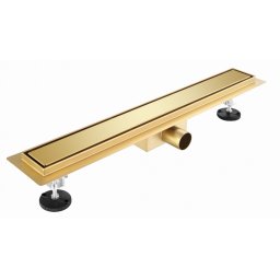 stellman zuhanylefolyó 80cm zuhanytálcához arany rozsdamentes acél