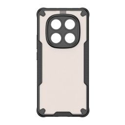 Defender szilikon telefonvédő (ütésállóság, légpárnás sarok, akril hátlap, kameravédő) FEKETE Xiaomi Poco X7, Redmi Note 14 Pro 5G