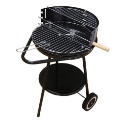 Grillsütő kerekekkel - 58 x 44 x 72 cm
