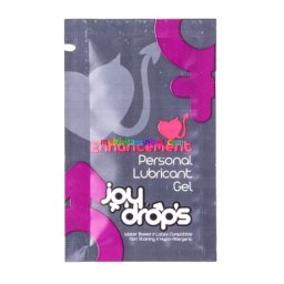 Enhancement Personal Lubricant Gel 5 ml, Vágyfokozó síkosító egy speciális fizio-növényi keverék nőknek - JoyDrops