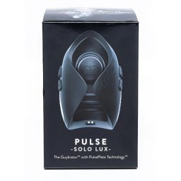 Hot Octopuss Pulse Solo Lux - rdis maszturbtor (fekete)