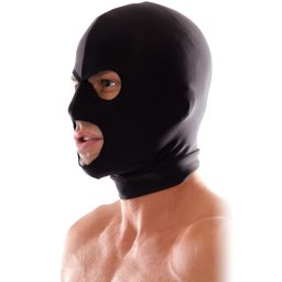 Fetish Fantasy - spandex 3 lyukas kapucnis maszk