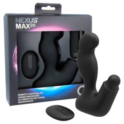 Nexus Max 20 akkumulátoros análvibrátor, távirányítóval.