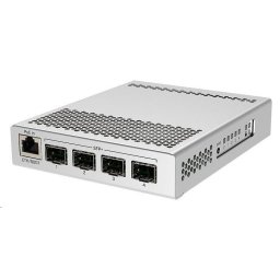 MikroTik Cloud Router Switch CRS305-1G-4S IN, Dual Boot (SwitchOS, RouterOS), 800MHz, 512MB RAM, 4xSFP , incl.L5