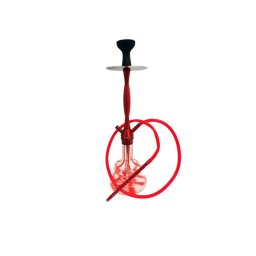 Hookah Flame Stripy vízipipa szett - piros