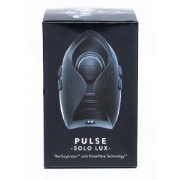 Hot Octopuss Pulse Solo Lux - rádiós maszturbátor (fekete)