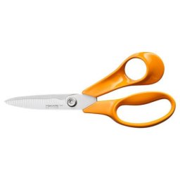 FISKARS Olló, konyhai, 18 cm FISKARS "Classic", narancssárga