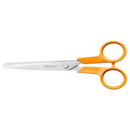 FISKARS Olló, általános, 16 cm, FISKARS "Classic" narancssárga