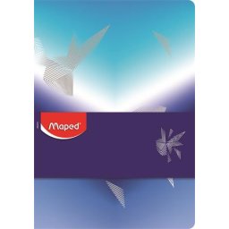 MAPED Jegyzetfüzet, tűzött, A5, vonalas, MAPED ,,Arctic jégvilág"