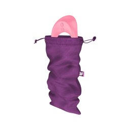 Satisfyer Treasure Bag - diszkrét tároló táska - közepes (lila)