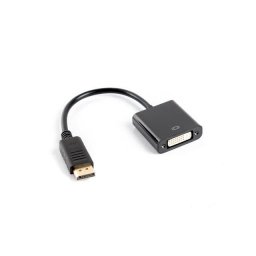 LANBERG DisplayPort (M) 1.2 - DVI-I (F) adapter (24 5), kettős kapcsolatú