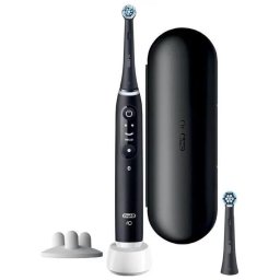 Oral-B iO Series 6s elektromos fogkefe, időzítő, nyomásérzékelő, 5 program, Oral-B applikáció, fekete színű