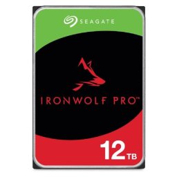 SEAGATE HDD 12TB IRONWOLF PRO (NAS), 3,5", SATAIII, 7200 RPM, 256MB gyorsítótár, CMR