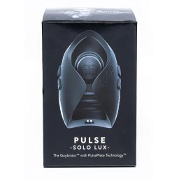 Hot Octopuss Pulse Solo Lux - rádiós maszturbátor (fekete)