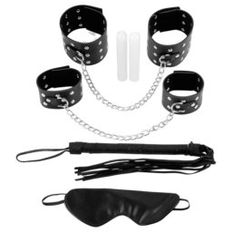 Fetish Fantasy - bondage szett (fekete)