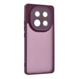 Szilikon telefonvédő (ütésállóság, akril hátlap, kameravédő) LILA Xiaomi Redmi Note 15 Pro 5G