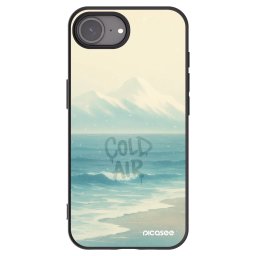 Fekete szilikon tok az alábbi mobiltelefonokra Apple iPhone 17e - COLD AIR