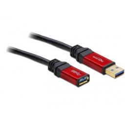 Delock USB 3.0 férfi/női A/A hosszabbító kábel hossza 5m Premium