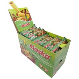 Alaska Mogyoró ízű krémes kukorica rudacska kínáló 48X18 g