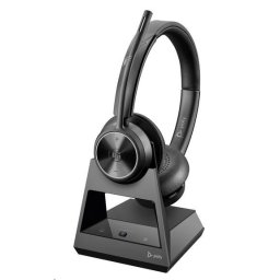 Poly Savi 7320-M Vezeték nélküli irodai headset, DECT, sztereó