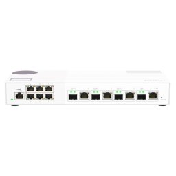 QNAP menedzselt switch QSW-M2106-4C (6x 2.5GbE RJ45 és 4x kombinált 10GbE SFP / 10GbE RJ-45)
