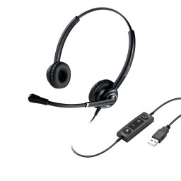 WELL Mairdi MRD-612D USB, fejhallgató, kétfüles