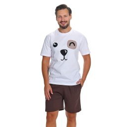 Brownie férfi pizsama, kutyás