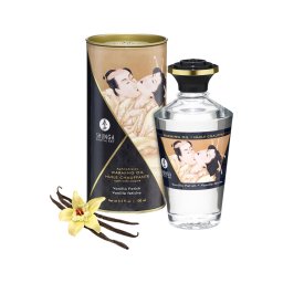 Shunga - melegítő masszázsolaj - vanília (100ml)