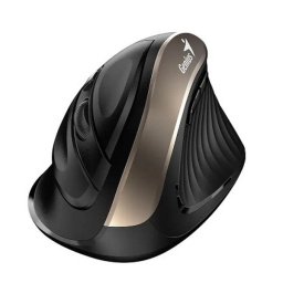 Vezeték nélküli egér csendes vertikális ergonómikus optikai fekete-arany Genius Ergo 8250S (31030031400)