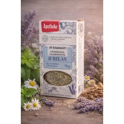 Apotheke Jó éjszakát! teakeverék citromfűvel, valeriánával és levendulával - 70 g