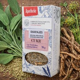 Apotheke-Diapajzs teakeverék orvosi zsályával és gyermekláncfűvel - 70 g