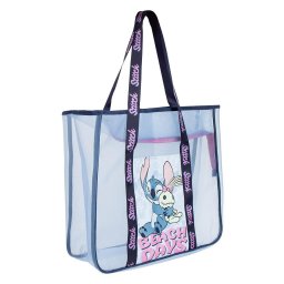 Disney Lilo és Stitch, A csillagkutya Beach Premium átlátszó strandtáska 62 cm