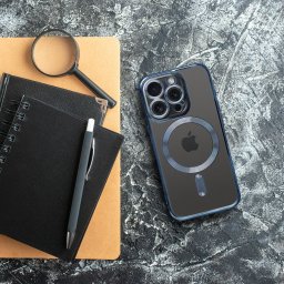 ELECTRO MAG COVER MagSafe-kompatibilis tok Samsung Galaxy A56 - kék
