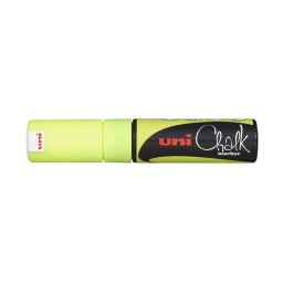 Krétamarker folyékony 8mm, Uni-Posca PWE-8K fluor sárga