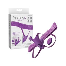 Fantasy For Her - hordható, beépített G-pont vibrátor (lila)