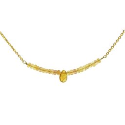 Imperiál arany topáz nyaklánc