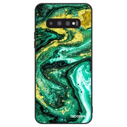 ULTIMATE CASE Samsung Galaxy S10 G973 - készülékre - Green Gold
